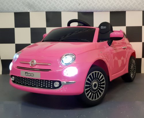 accu kinder speelgoedauto fiat 500