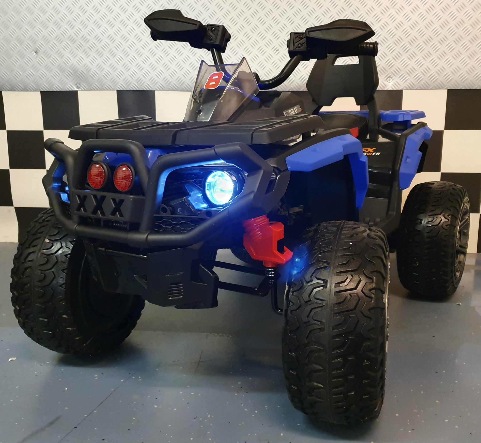 Electric quad Bigfoot 12 volts with rubber tires