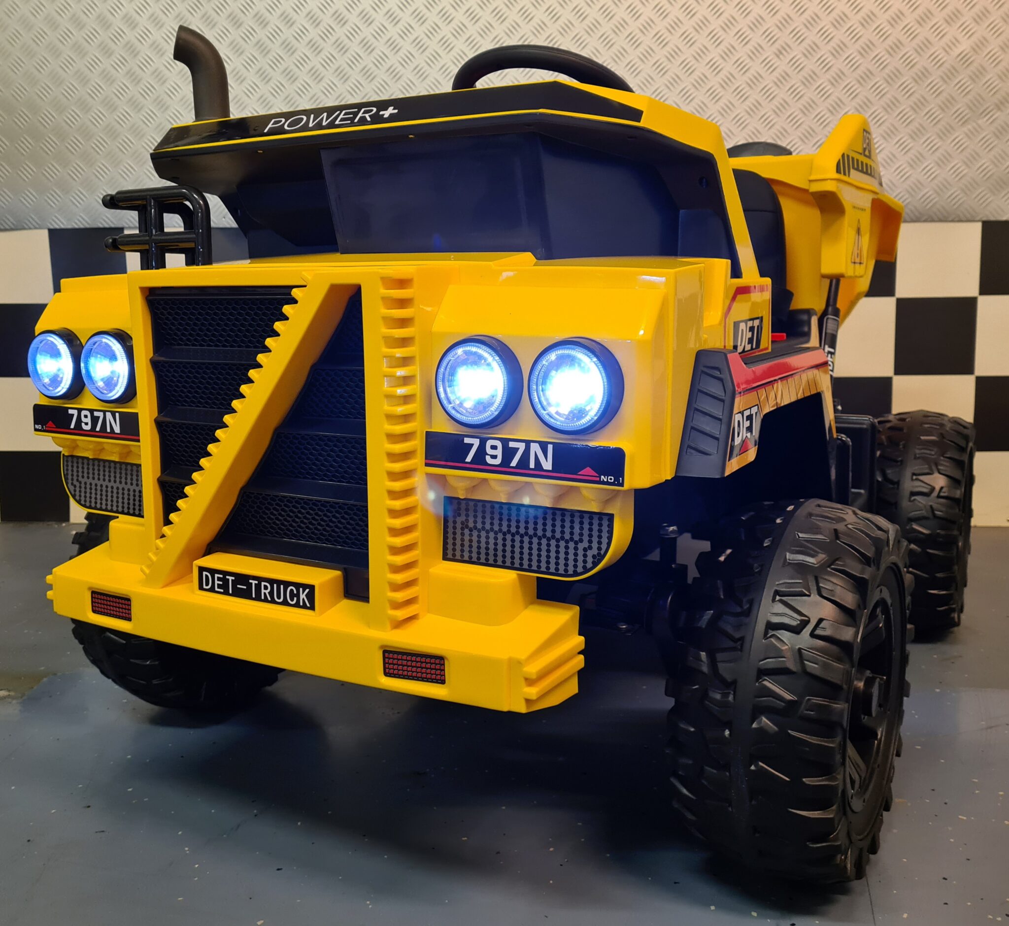 Dumper electric kids truck with remote control