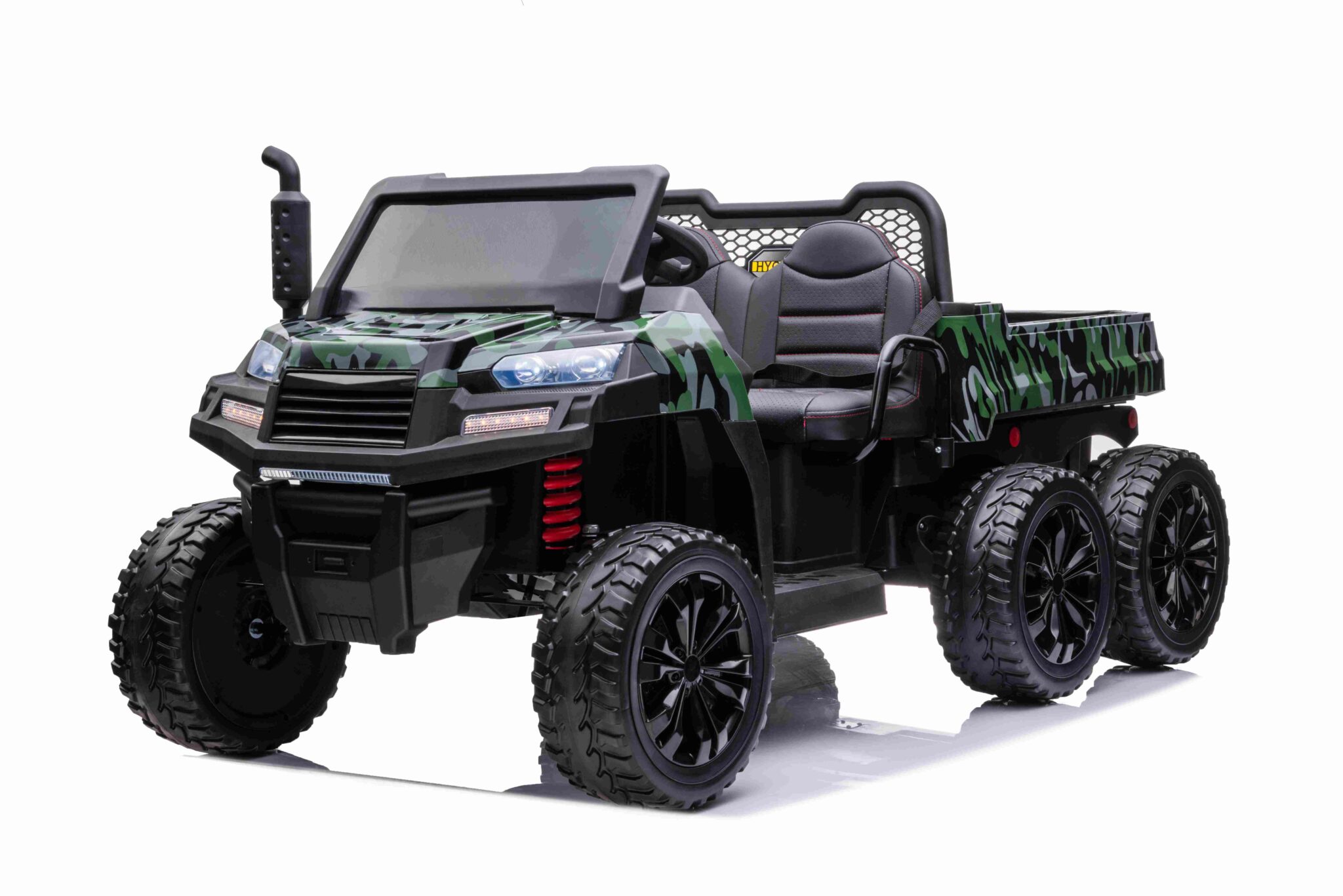 Electric kids truck Gator camouflage 6×6 with Rc