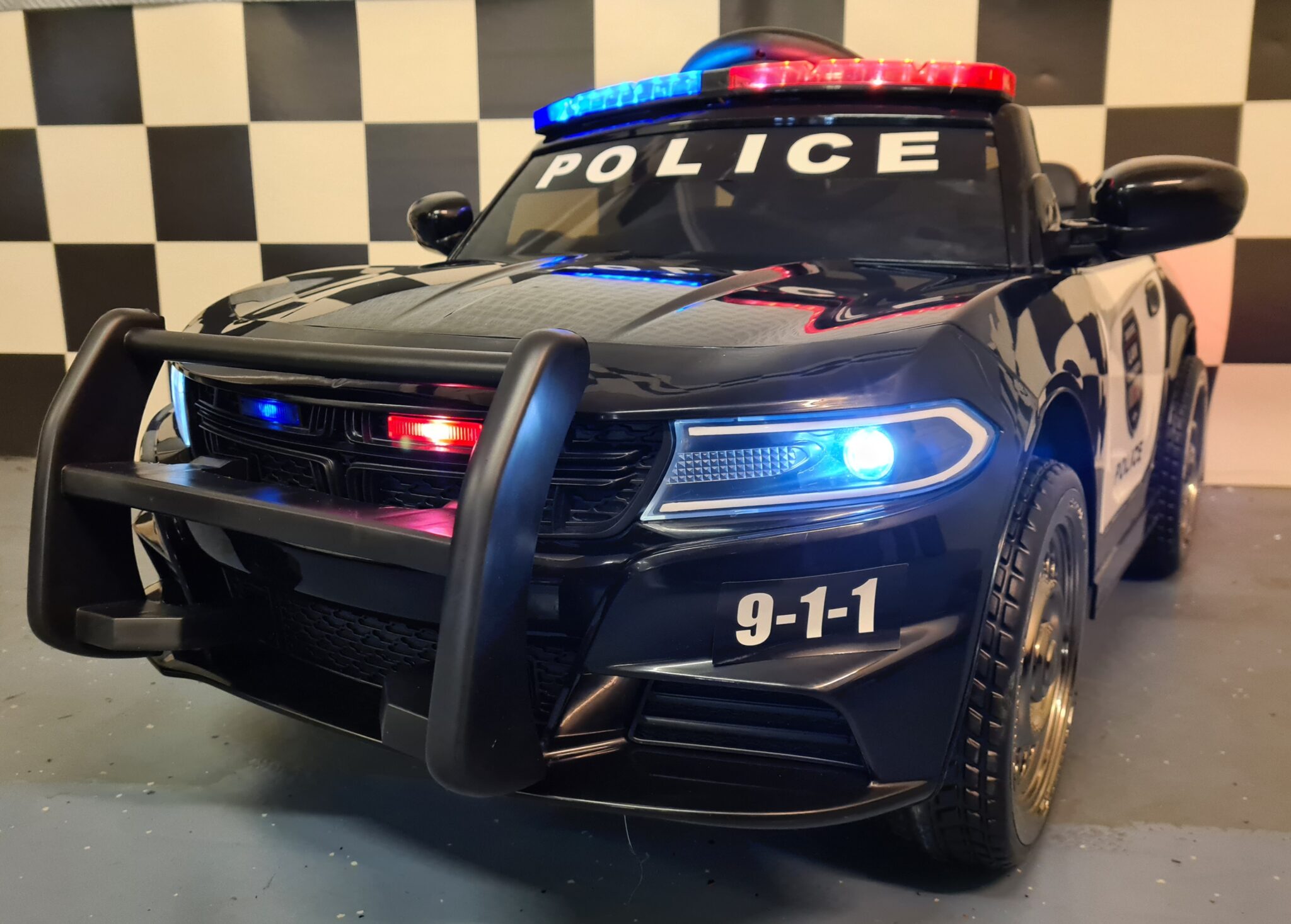 Electric toy car police 12 volt