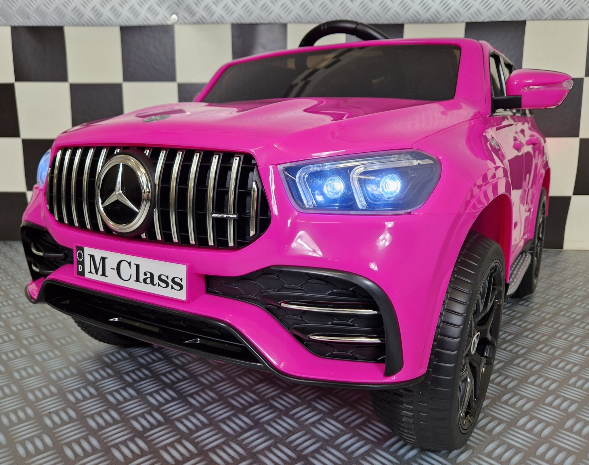 Children’s car Mercedes GLE 53 AMG 12 volts pink