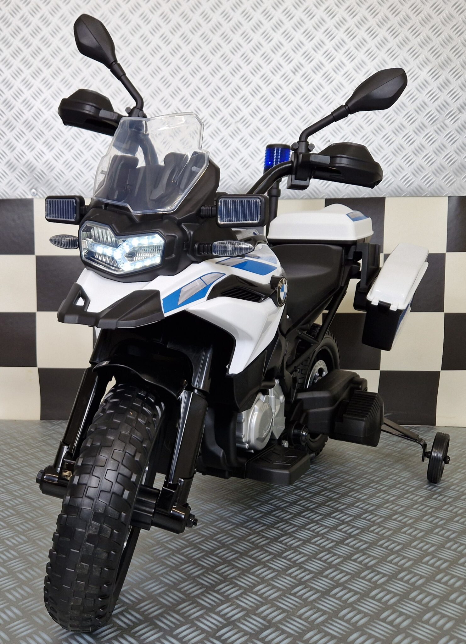 Electric children’s motorcycle police BMW F850 12 volts