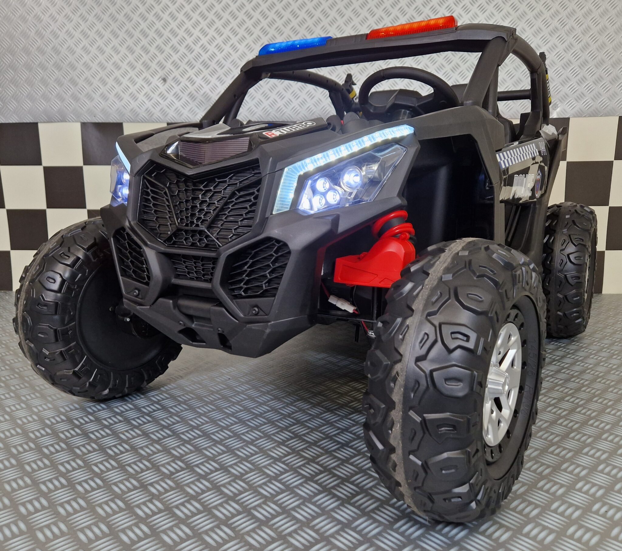 Police electric children’s buggy 24 volts