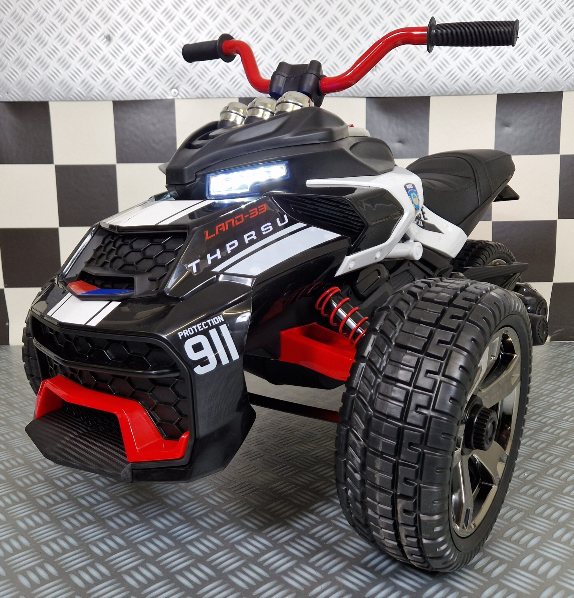 Children’s motorcycle Spyder police 12 volt