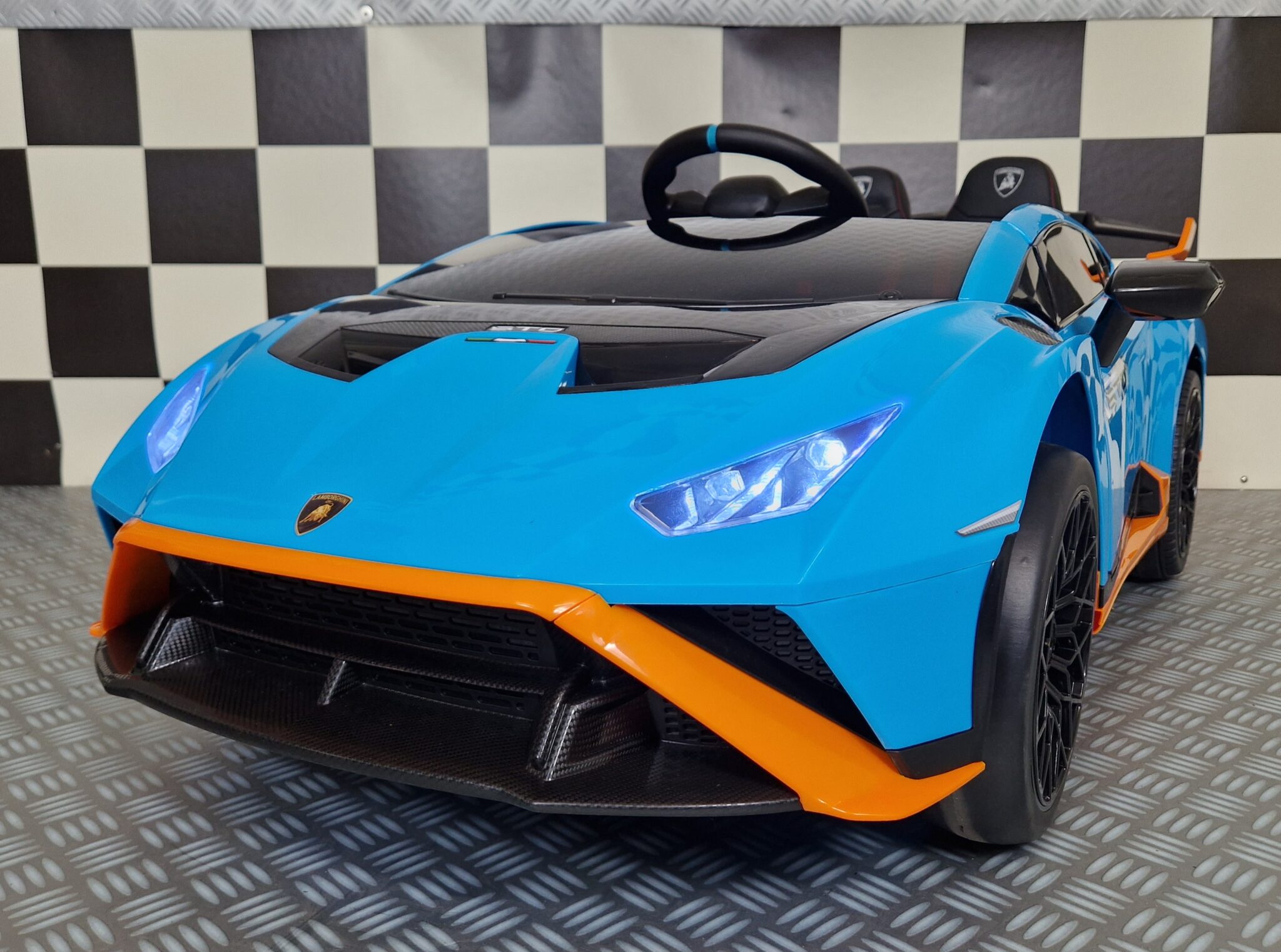 Electric kids car Lamborghini Huracan STO drift