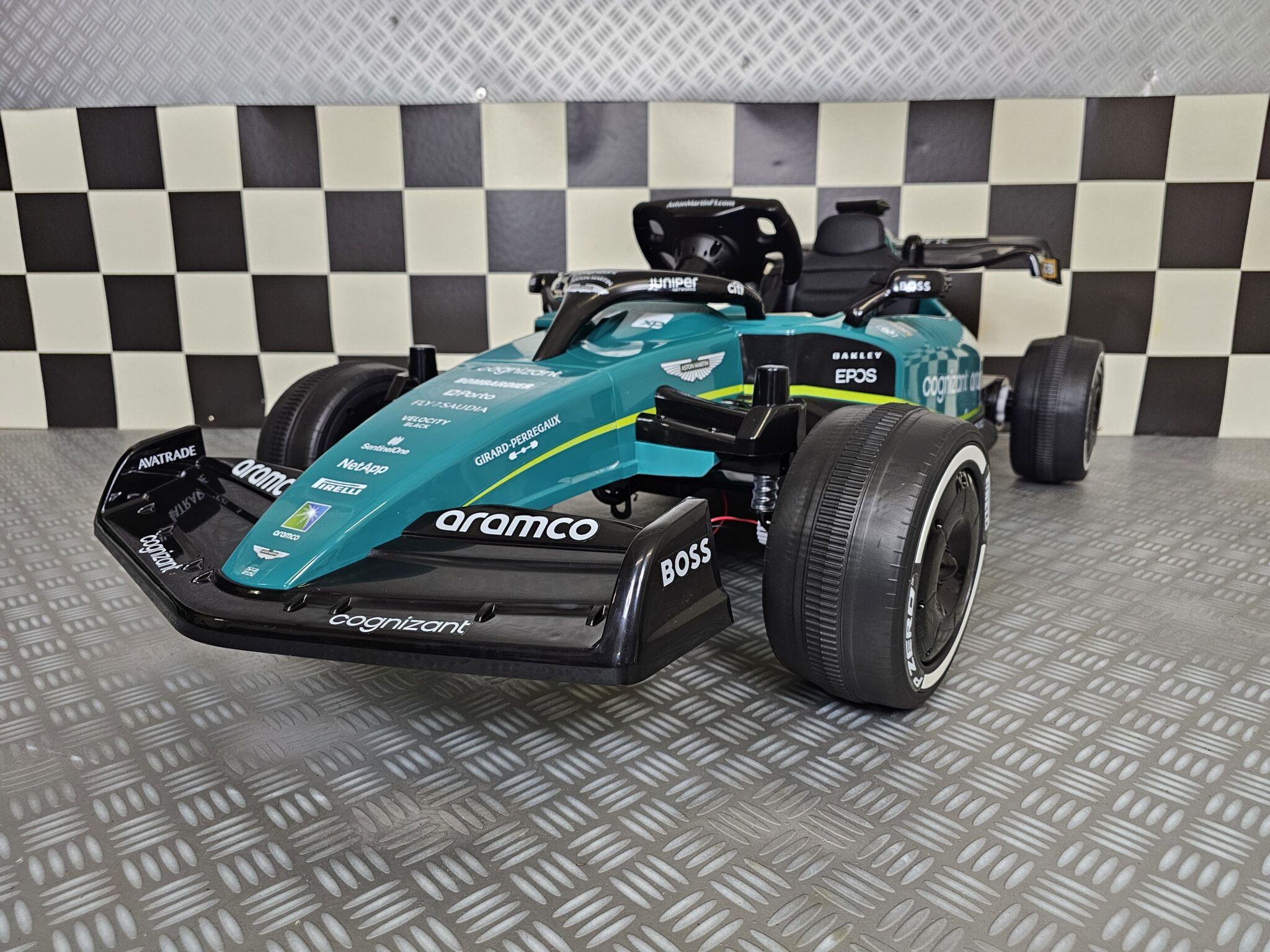 Aston Martin Formula 1 children’s car 24 volts