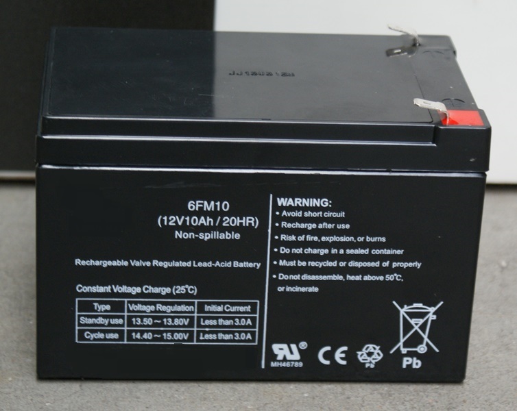 Battery 12 volts, 10Ah