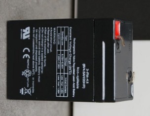 Battery 6 volts, 4.5 Ah